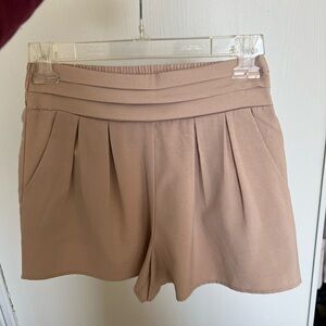 Beige shorts